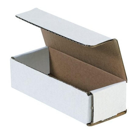 Bsc Preferred 6-1/2 x 2-1/2 x 1-3/4'' White Corrugated Mailers, 50PK MRX2X